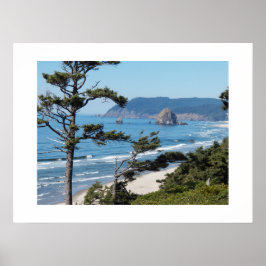 オレゴン州の風景 海の風景 写真 ポスター