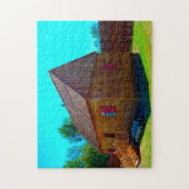 オレゴン州のFort Umpqua。 ジグソーパズル (縦)