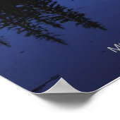 オレゴン州のMt. Hood, 20"x16" ポスター (角)