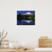 オレゴン州のMt. Hood, 20"x16" ポスター (キッチン)