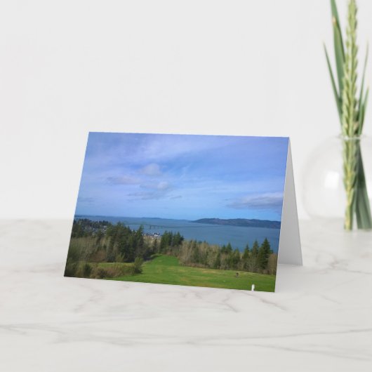 オレゴン州アストリア·カラムのビュー カード (正面)