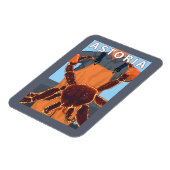 オレゴン州アストリア マグネット (左側)