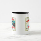 オレゴン州アストリア – Thompson's Swift Water Sake マグカップ (中央)