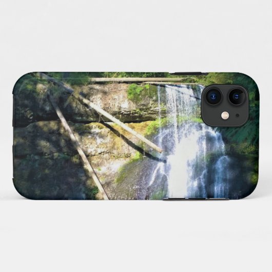 オレゴン州アッパーノース滝 Case-Mate iPhoneケース (裏面(横))