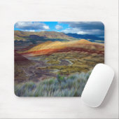 オレゴン州アメリカ丘の景色彩の鮮やか観 マウスパッド (マウス)