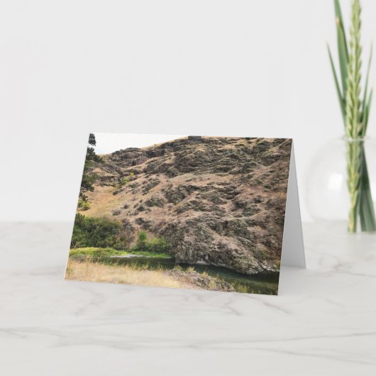 オレゴン州インナハ川 カード (正面)