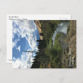 オレゴン州インナハ川 ポストカード (正面/裏面)