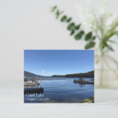 オレゴン州オデル湖 ポストカード (スタンド正面)