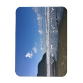 オレゴン州オレゴン州の冬の海岸 マグネット (縦)