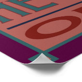 オレゴン州オレゴン州沿岸部のヘッドライトハウス ポスター (角)