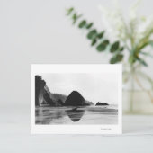 オレゴン州カノンビーチ近郊のアーチケープ ポストカード (スタンド正面)