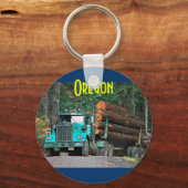 オレゴン州キーチェーン キーホルダー (正面)