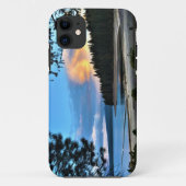 オレゴン州クレセント湖の夕日 Case-Mate iPhoneケース (裏面)