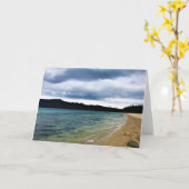 オレゴン州クレセント湖のSimax Bay カード (黄色い花)