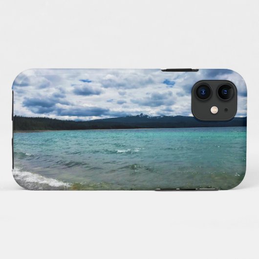 オレゴン州クレセント湖のSimax Bay Case-Mate iPhoneケース (裏面(横))