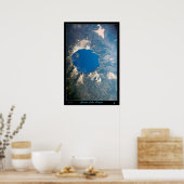 オレゴン州クレーターレイク国立公園 ポスター (キッチン)