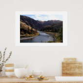 オレゴン州グランドローンド川 ポスター (キッチン)