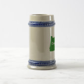 オレゴン州グリーン ビールジョッキ (中央)