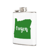 オレゴン州グリーン フラスク (左)
