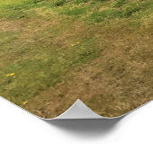 オレゴン州ケープ・ブランコのリバートレイル ポスター (角)