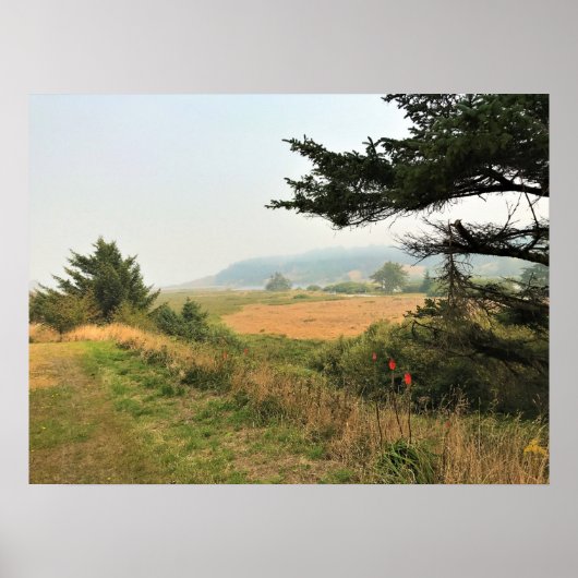 オレゴン州ケープ・ブランコのリバートレイル ポスター (正面)