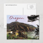 オレゴン州コーストはがき ポストカード (正面/裏面)