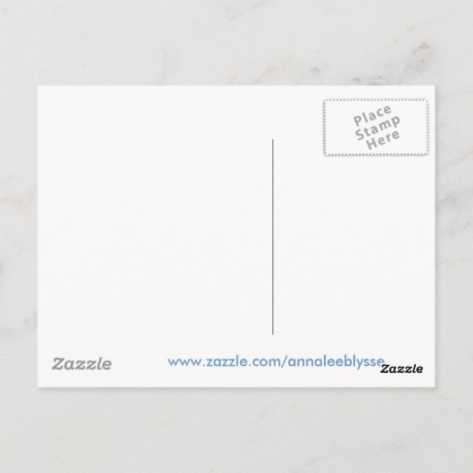 オレゴン州コーストはがき ポストカード (裏面)