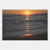 オレゴン州コーストサンセットラッピング紙 ラッピングペーパーシート (正面2)