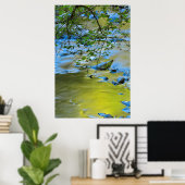 オレゴン州サウスフォークウィルソン川 ポスター (ホームオフィス)