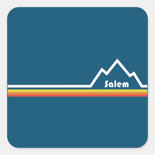 オレゴン州サレム スクエアシール (正面)