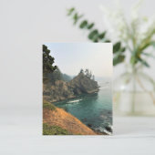 オレゴン州サンダーロックコーブのナチュラルブリッジ ポストカード (スタンド正面)