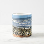 オレゴン州シーサイドの入り江 コーヒーマグカップ (中央)
