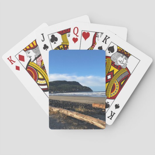 オレゴン州シーサイドの入り江 トランプ (裏面)