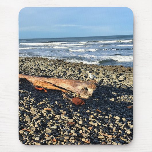 オレゴン州シーサイドの入り江 マウスパッド (正面)