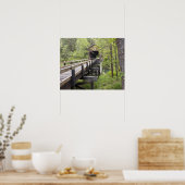 オレゴン州ジャクソンビルのマッキーの屋根付き橋 ポスター (キッチン)