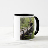 オレゴン州ジャクソンビル·マッキーの覆い橋 マグカップ (正面右)