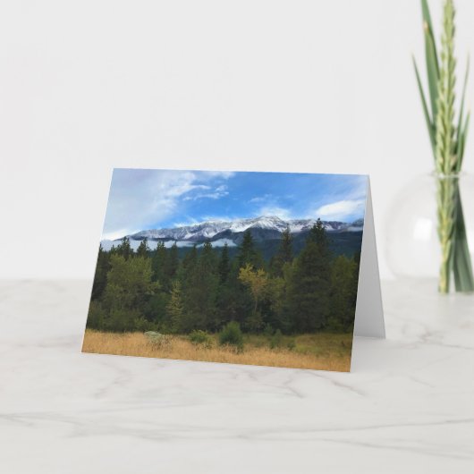 オレゴン州ジョセフ・マウンテン所長 カード (正面)