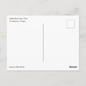 オレゴン州スミスロック州パーク ポストカード (裏面)