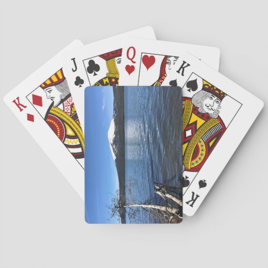 オレゴン州ダイヤモンド湖 トランプ (裏面)