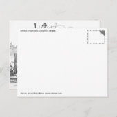 オレゴン州チャールストンのボートベイスンのサンダッド ポストカード (正面/裏面)