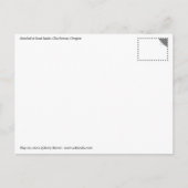 オレゴン州チャールストンのボートベイスンのサンダッド ポストカード (正面)