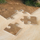 オレゴン州チューリップフィールドのグリーントラクター ジグソーパズル (側面)