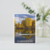 オレゴン州デシュテスリバートラベルを訪れる ポストカード (スタンド正面)