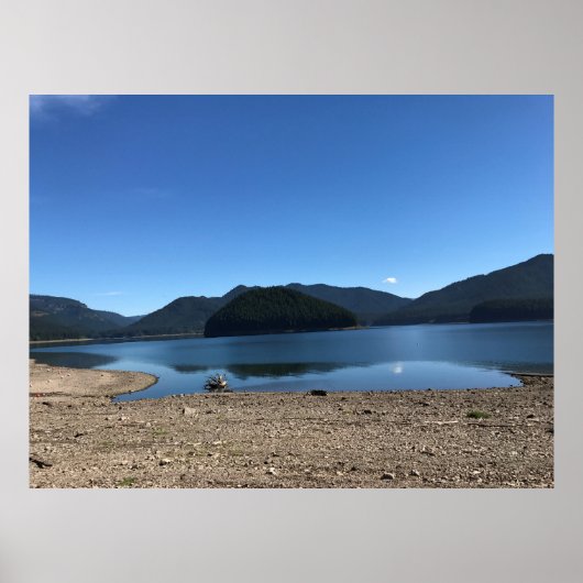 オレゴン州デトロイト湖 ポスター (正面)