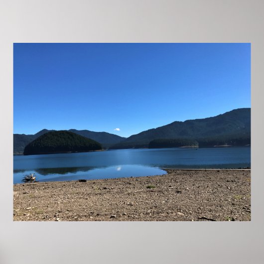 オレゴン州デトロイト湖 ポスター (正面)