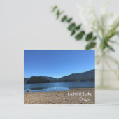 オレゴン州デトロイト湖 ポストカード (スタンド正面)