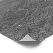 オレゴン州デポー湾シーウォール沿いのタウンビュー ポスター (角)