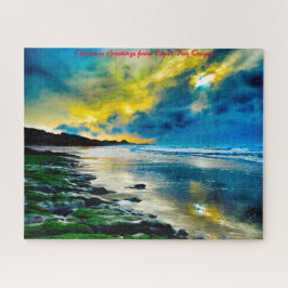 オレゴン州デポー・ベイ。クリスマスの挨拶 ジグソーパズル