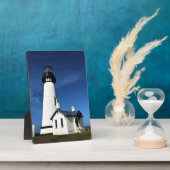 オレゴン州ニューポートのヤキナヘッド灯台 フォトプラーク (側面)