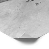 オレゴン州ネルスコットビーチシーンウォーターフロント ポスター (角)